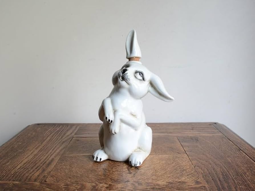 【美品】うさぎ　兎　陶器　オブジェ　置物　インテリア　工芸品　美術品　A1405 美品】うさぎ 兎 陶器 オブジェ 置物 インテリア 工芸品 美術品